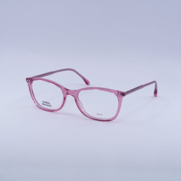 🕶️ New Isabel Marant IM0025 0TJV 00 Eyeglasses - Pink Frame 53mm - Picture 4 of 10